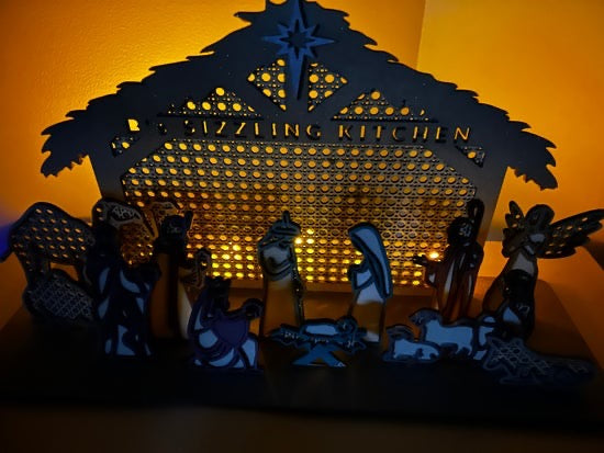 Nativity set