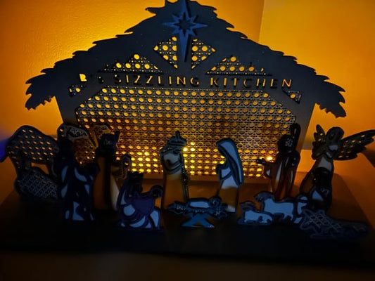 Nativity set